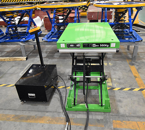 SCISSOR LIFT TABLE