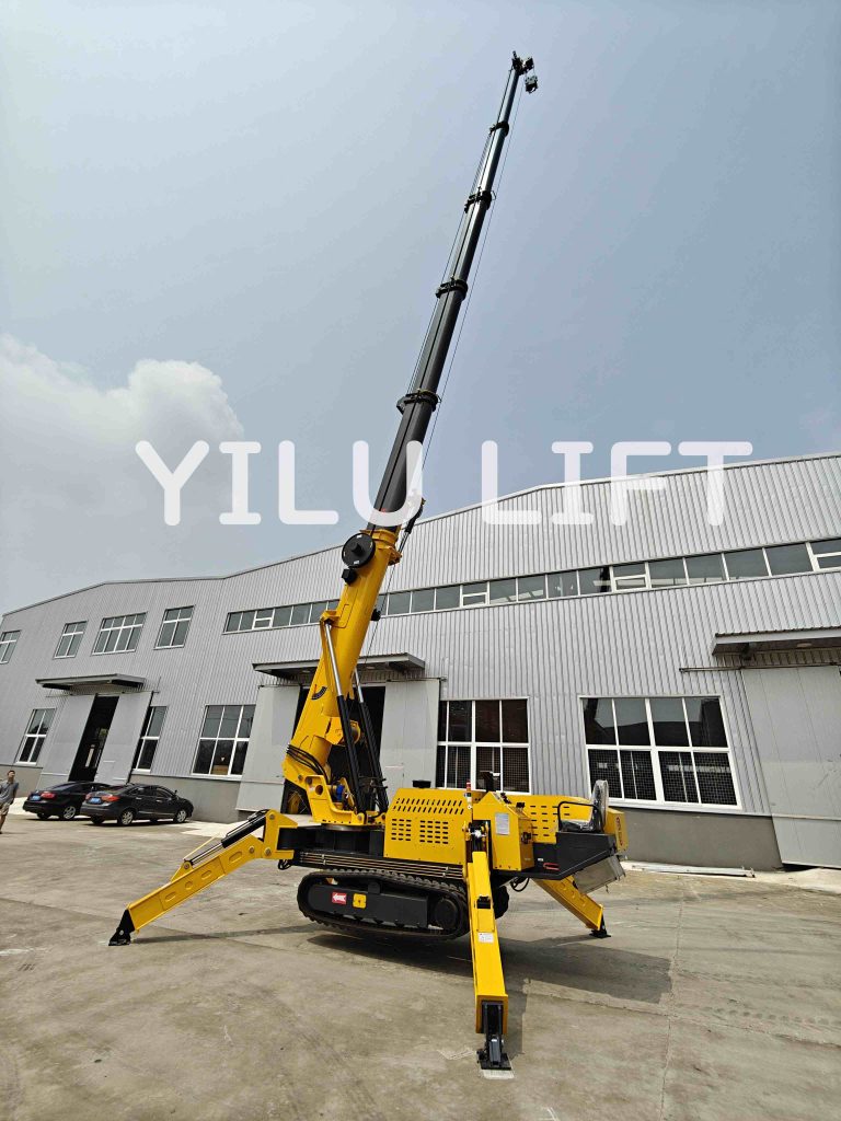 yellow spider crane