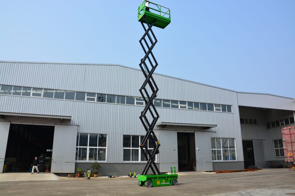 the show about the scissor lift operation