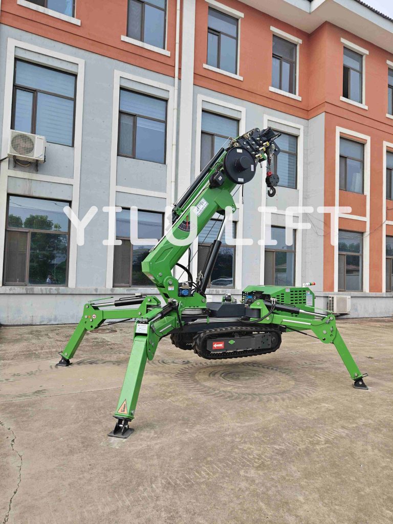 spider crane green