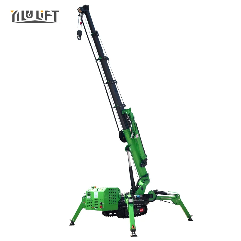 Exploring the Maximum Reach Capabilities of Modern Spider Cranes