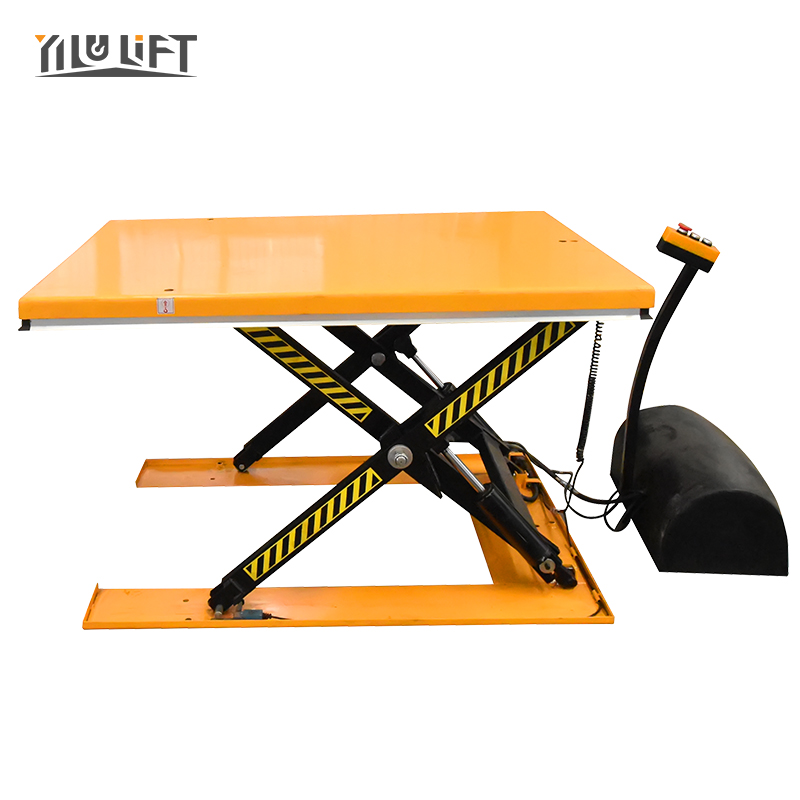 Remote Control Lifting Table Mini Scissor Lift Dump Truck for Sale Super Low with Ramp