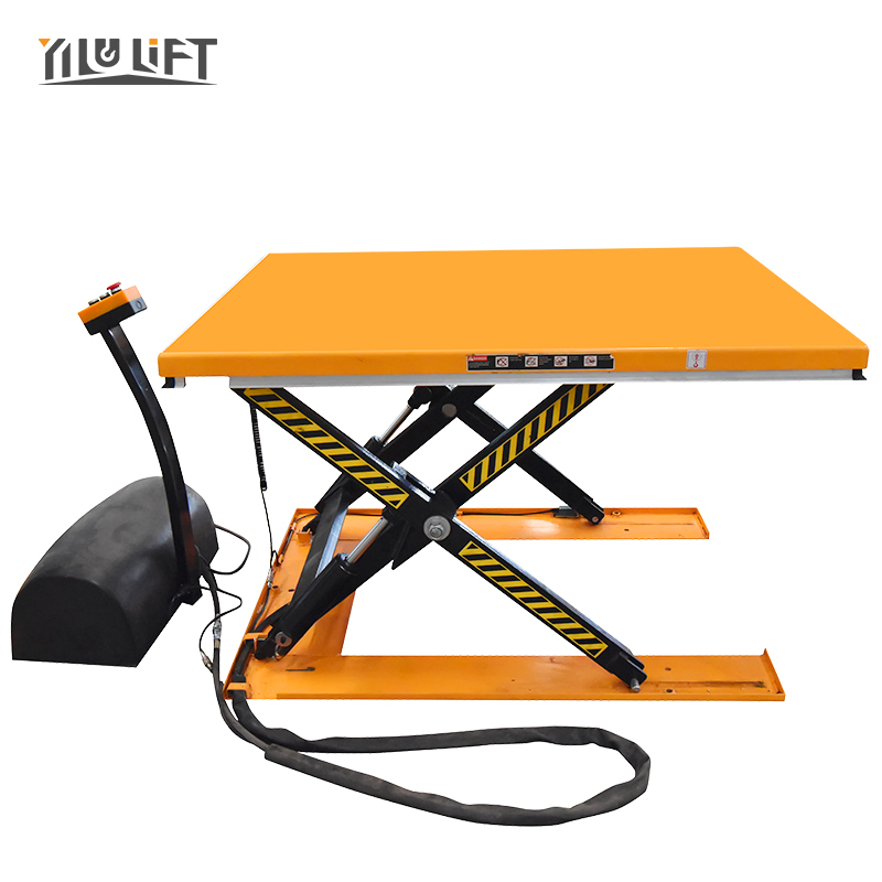 Remote Control Lifting Table Mini Scissor Lift Dump Truck for Sale Super Low with Ramp