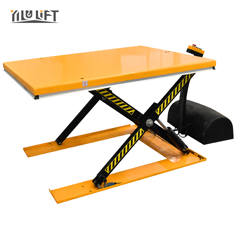 Remote Control Lifting Table Mini Scissor Lift Dump Truck for Sale Super Low with Ramp