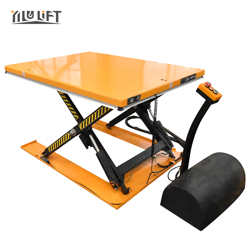 Remote Control Lifting Table Mini Scissor Lift Dump Truck for Sale Super Low with Ramp