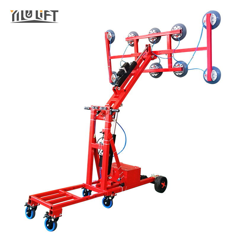Cheap 600KG 1000KG Full Electric Vacuum Suction Cups Lifter Robot for Glass Installation