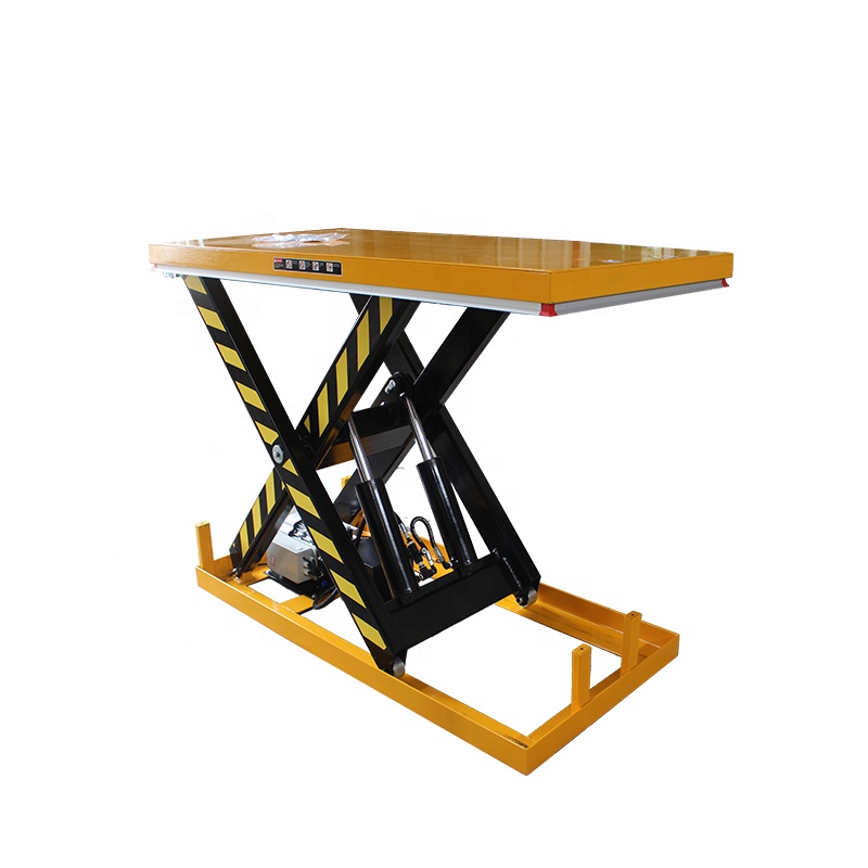 1ton 2ton Outdoor Constructions Lift Platform Window Cleaning Scissor Lift with Good Price