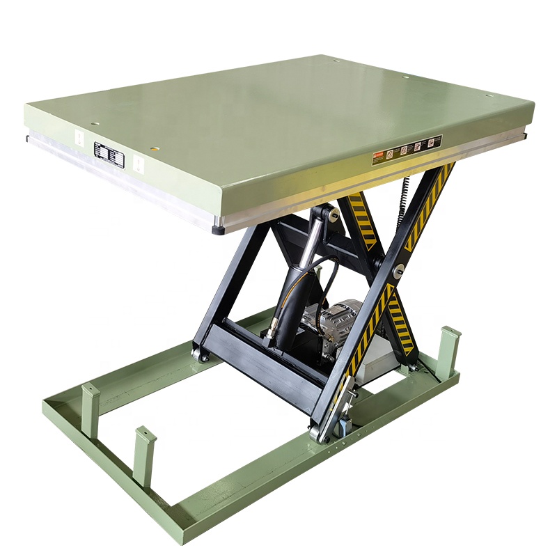 1ton 2ton Outdoor Constructions Lift Platform Window Cleaning Scissor Lift with Good Price