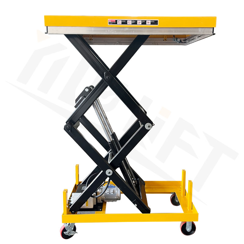 1ton 2ton Outdoor Constructions Lift Platform Window Cleaning Scissor Lift with Good Price
